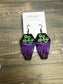 Spooky Cauldron Handmade Earrings