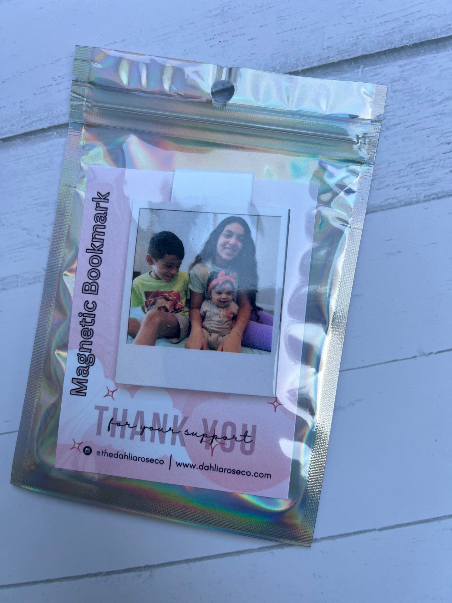 Personalized Photo Magnetic Bookmarks