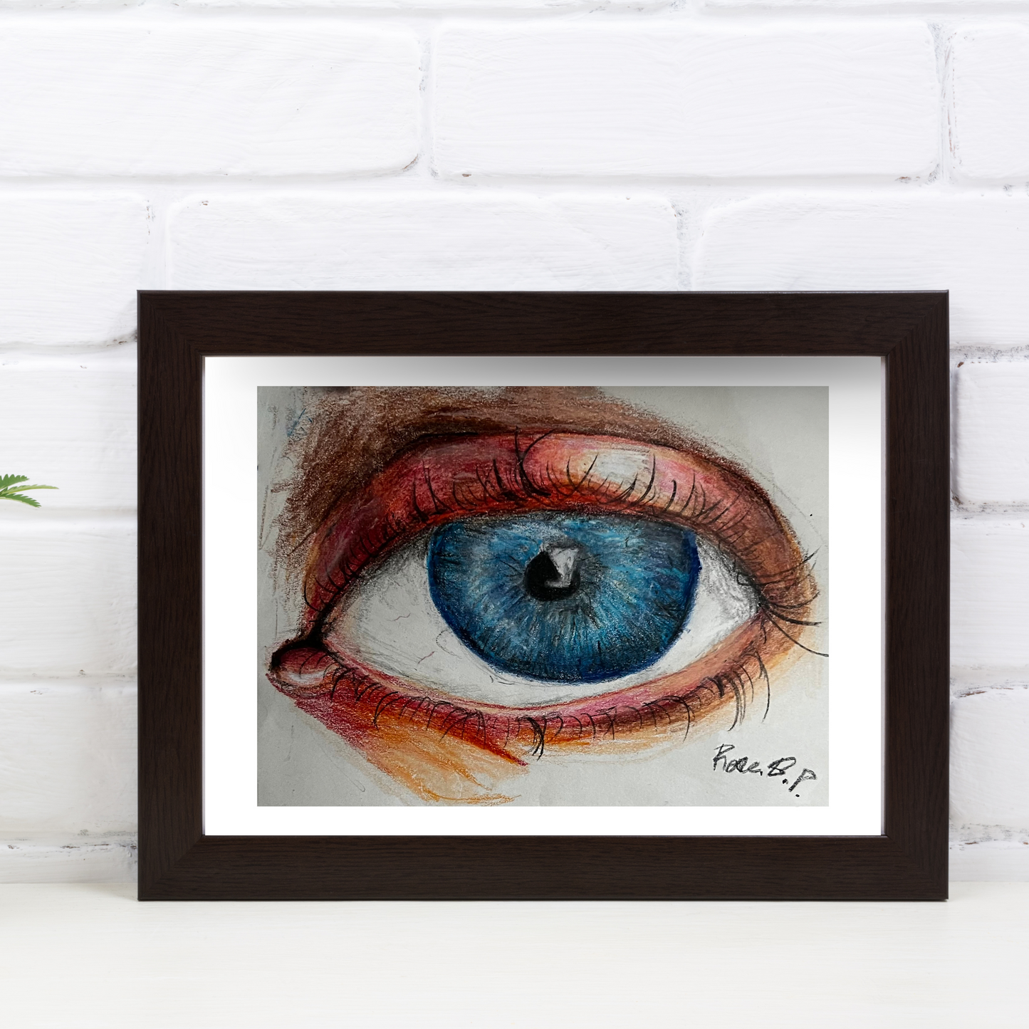 Blue Eye Illustration