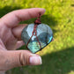 Labradorite Heart Pendant | Handmade Labradorite Necklace | Labradorite Crystal Necklace | Unique Gifts For Her