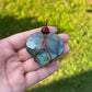 Labradorite Heart Pendant | Handmade Labradorite Necklace | Labradorite Crystal Necklace | Unique Gifts For Her