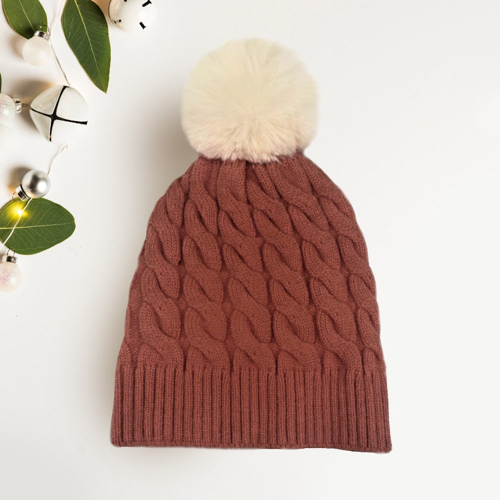 Knit Beanies | Fall Winter | Terracotta