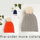 Knit Beanies | Fall Winter | Terracotta