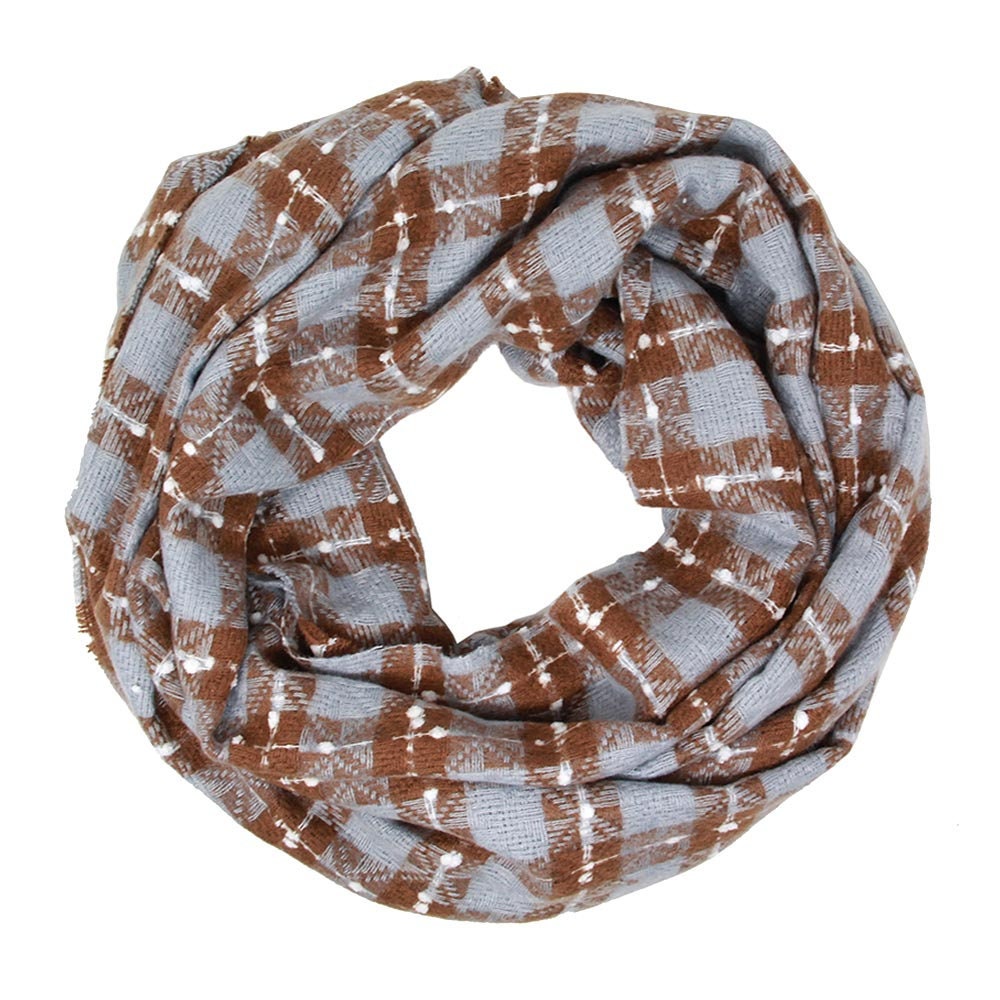 Plaid Infinity Scarf | Single or Bundle